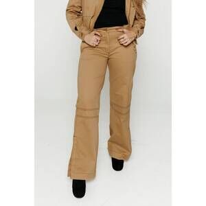 NEW SKFK iraeta flared pants in cinnamon